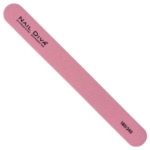 Nail Diva - Mylar Pink 180/240